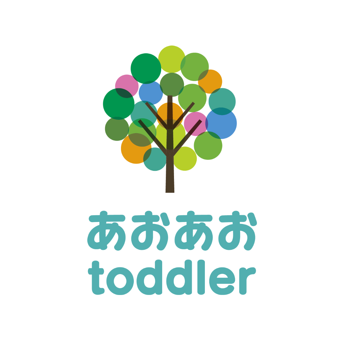 あおあおtoddlerロゴ