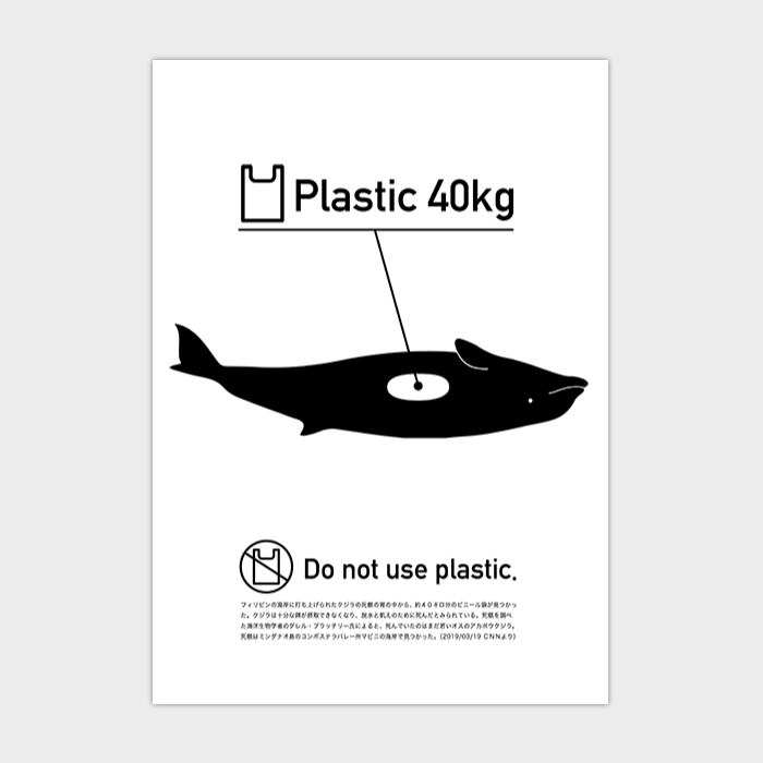 環境啓蒙ポスターデザイン